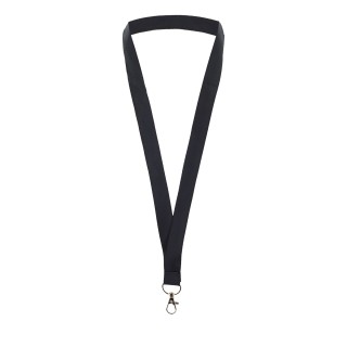 Lanyards para acreditaciones con mosquetón metálico